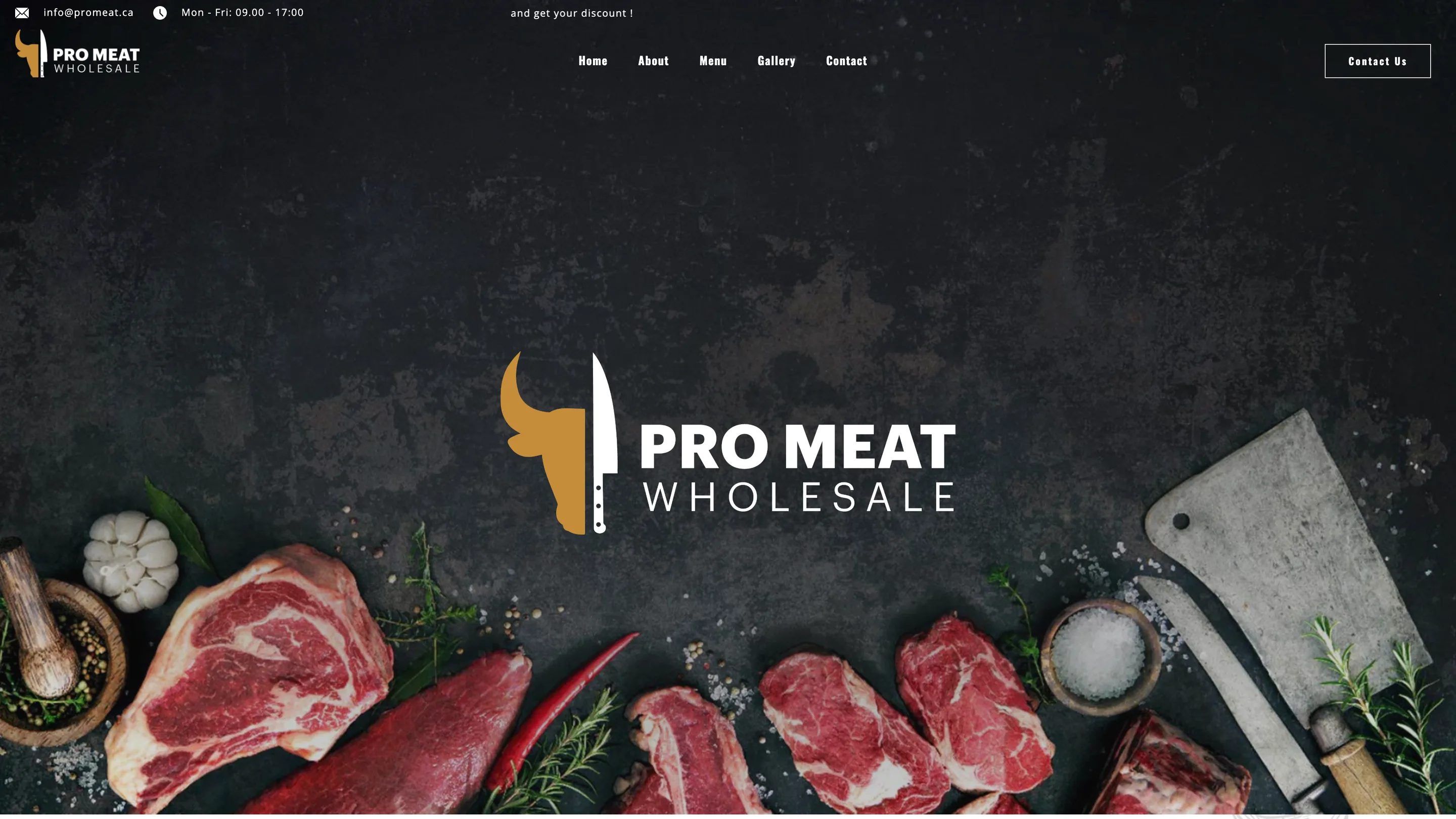 Pro Meat: the homepage of promeat.ca